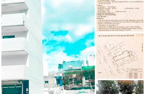 Lô đất MT Phạm Ngũ Lão, P4, GV 70 m2 - 10.5 tỷ có thể thương lượng